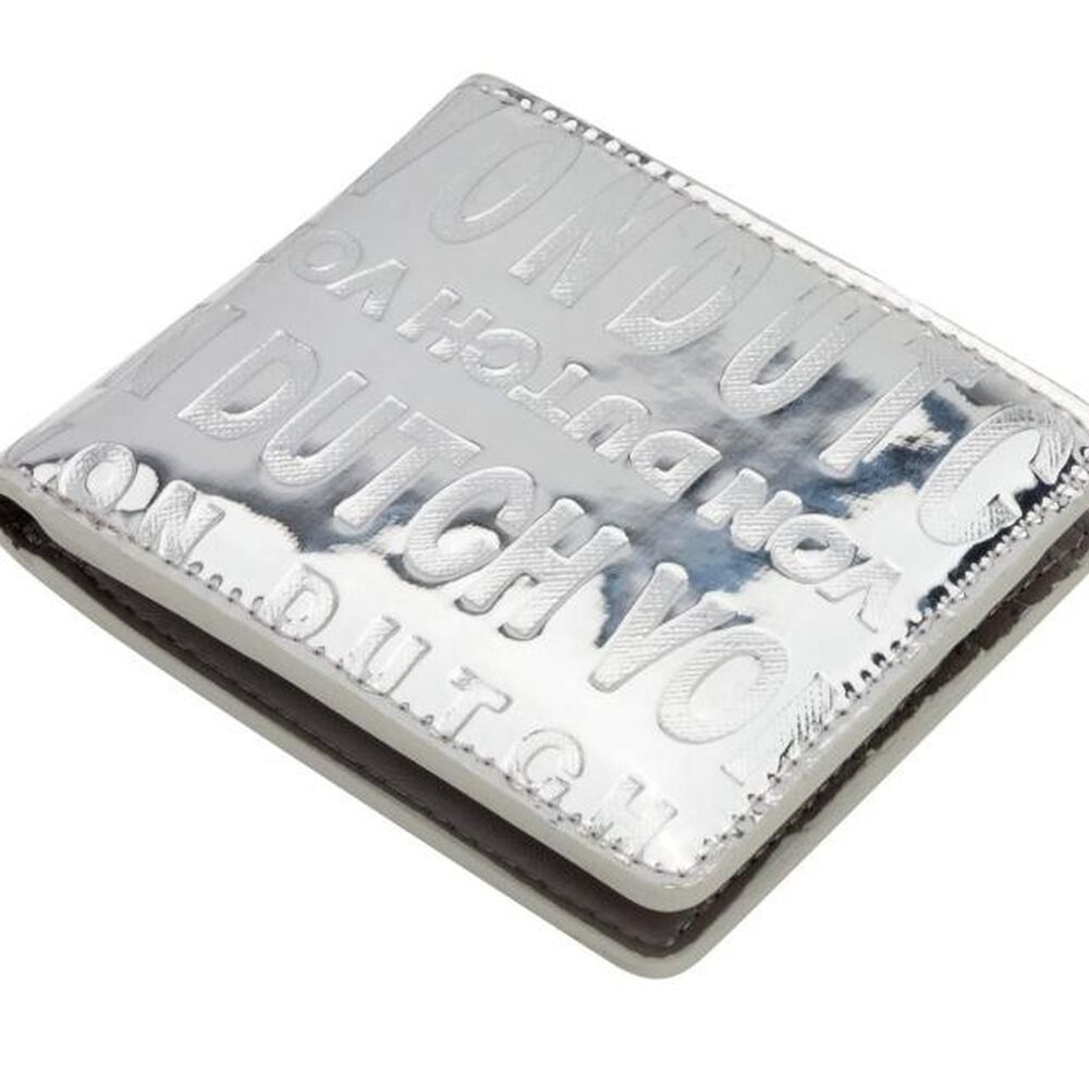 Von-dutch Men's Silver Wallet-purses